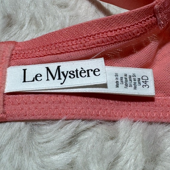 Le Mystère Safari Underwire Coral T-Shirt Bra 34D - Picture 14 of 15